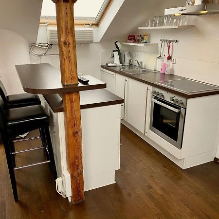 Wohnen Ueber Den Daechern Von Ravensburg, Stadtnah, Kamin, Klima Apartment Bagian luar foto