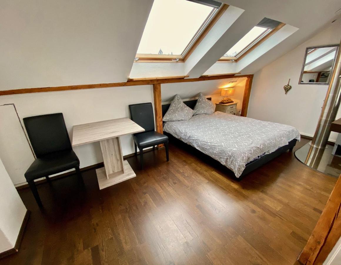 Wohnen Ueber Den Daechern Von Ravensburg, Stadtnah, Kamin, Klima Apartment Bagian luar foto