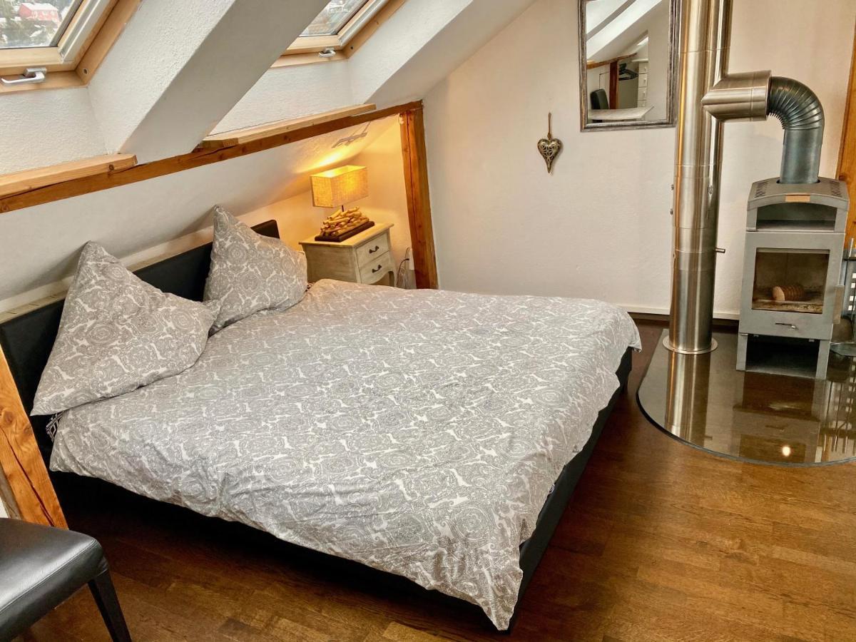 Wohnen Ueber Den Daechern Von Ravensburg, Stadtnah, Kamin, Klima Apartment Bagian luar foto